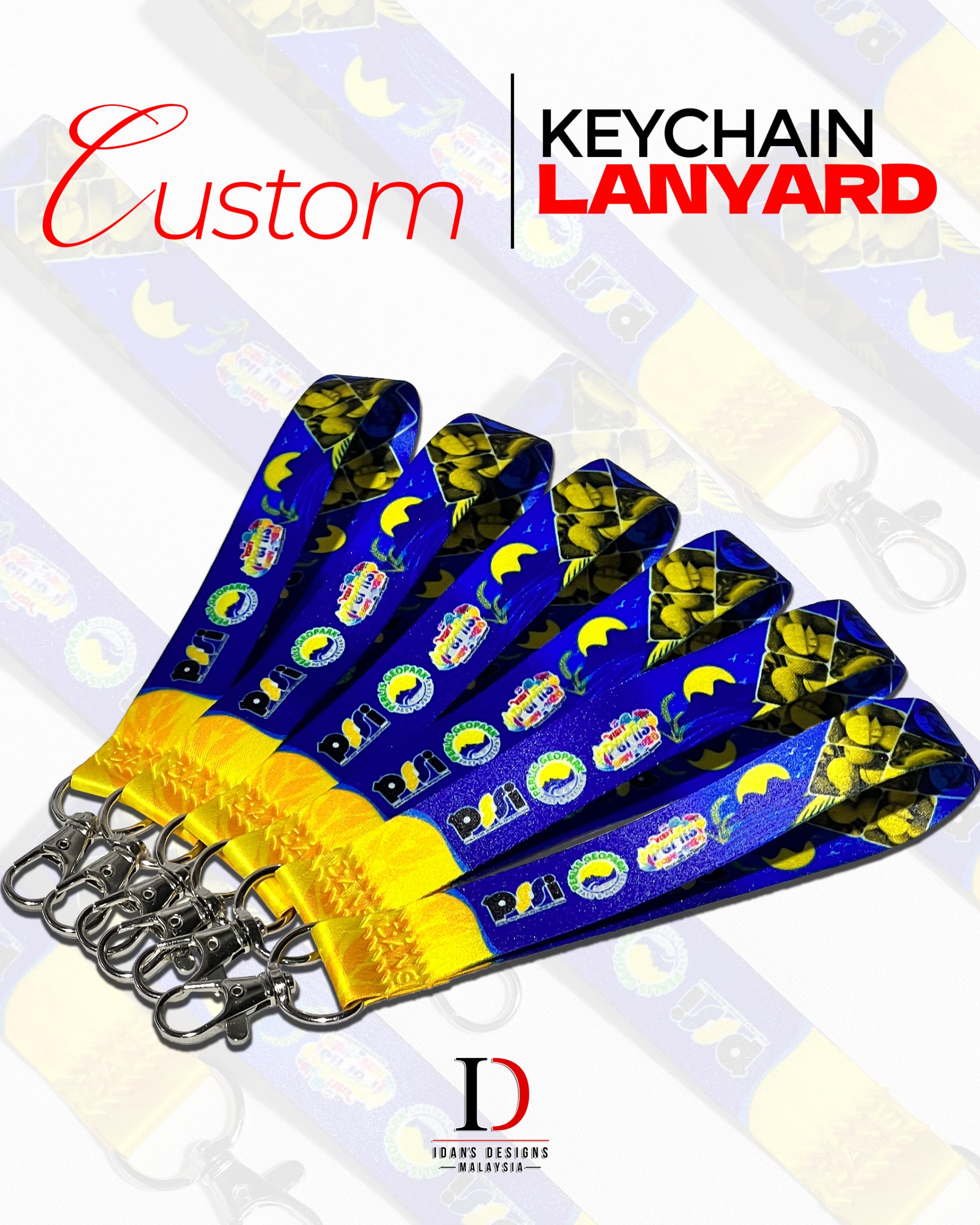 KEYCHAIN LANYARD (2 SIDE)