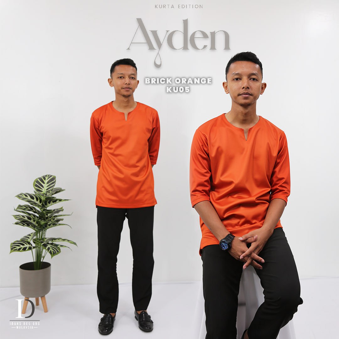 KURTA AYDEN KU05 - BRICK ORANGE
