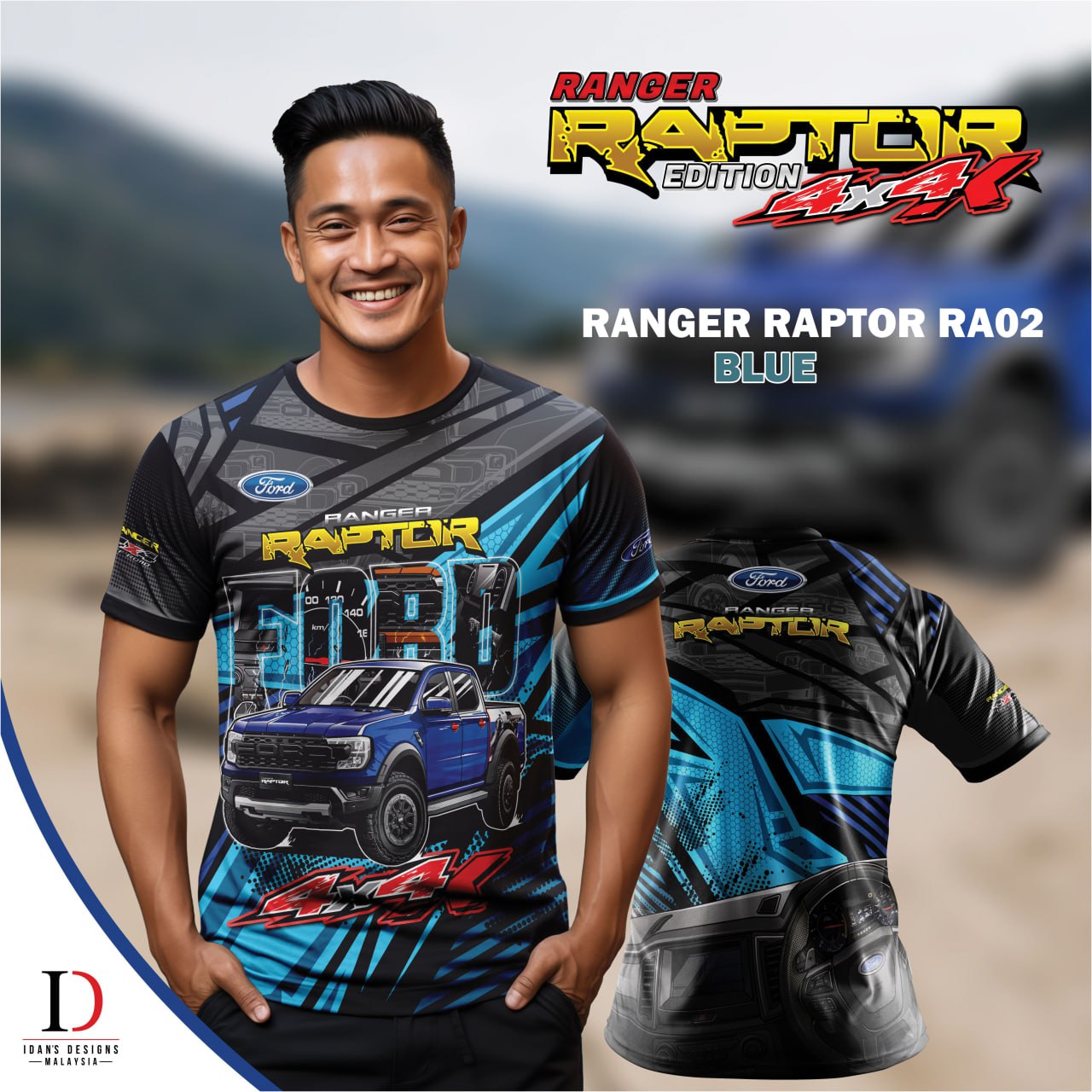 RANGER RAPTOR RA02 - BLUE